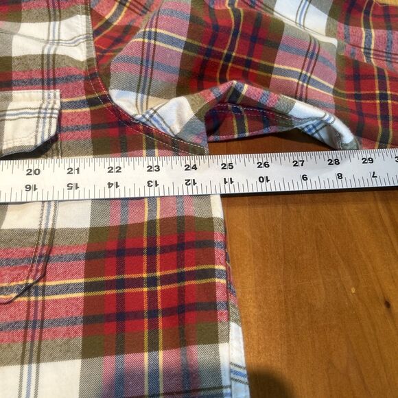 Eddie Bauer Sport Shop Flannel Shirt. Men’s Large. Plaid. Button Up. Long Sleeve - Picture 7 of 11